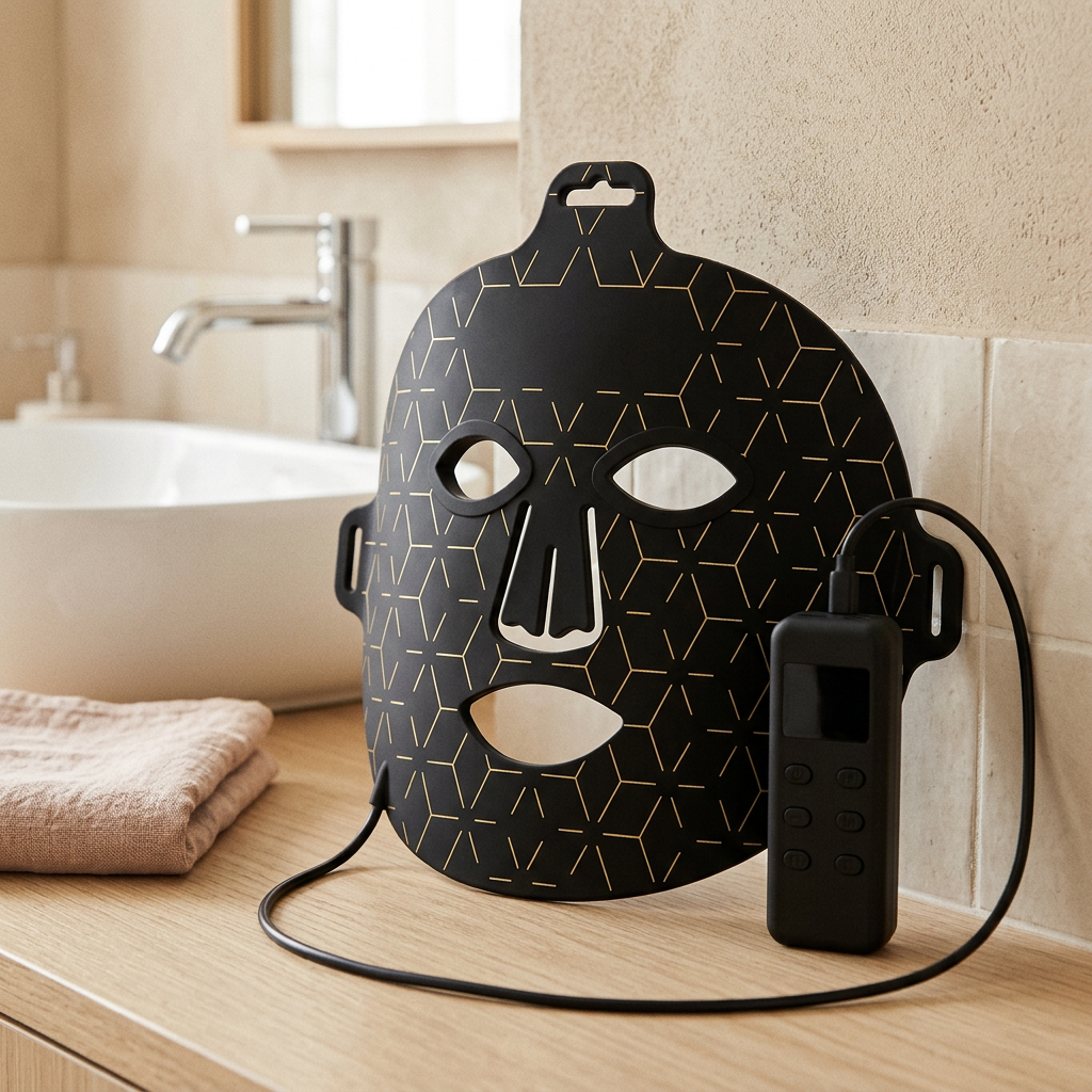 Masque LED Visage Lumière Douce