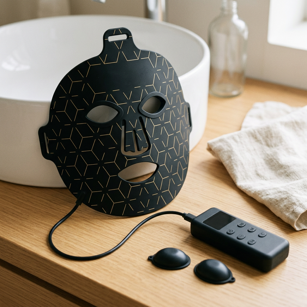 Masque LED Visage Lumière Douce