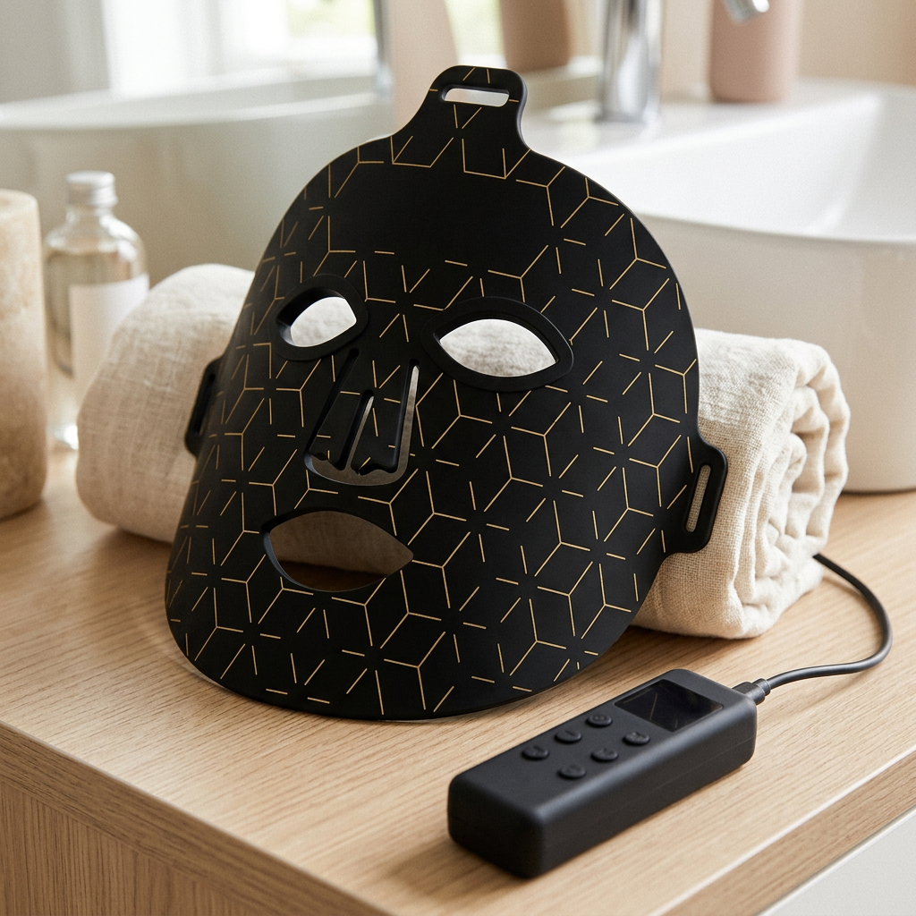 Masque LED Visage Lumière Douce